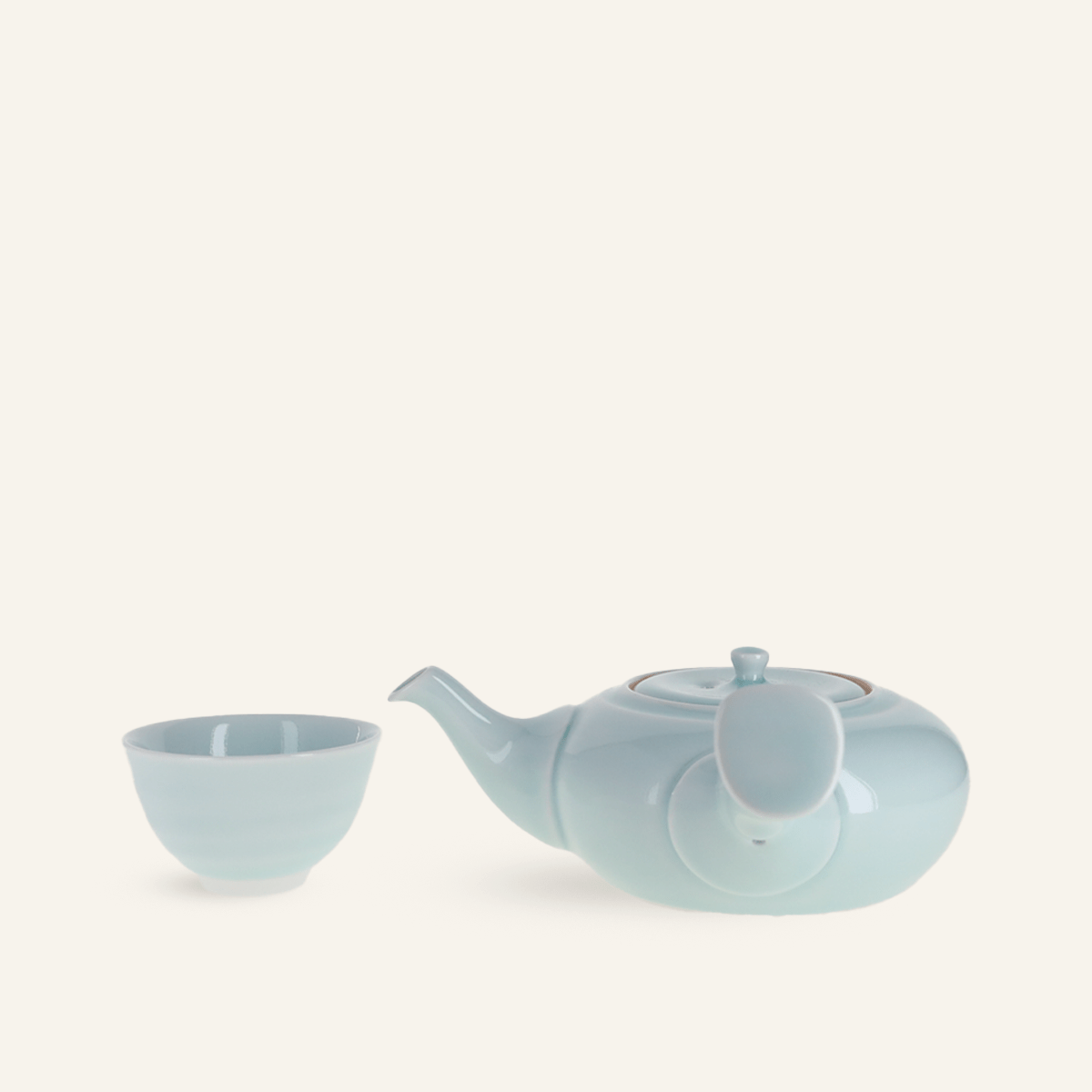Hasamiyaki "seiji" traditional porcelain tea set 325ml