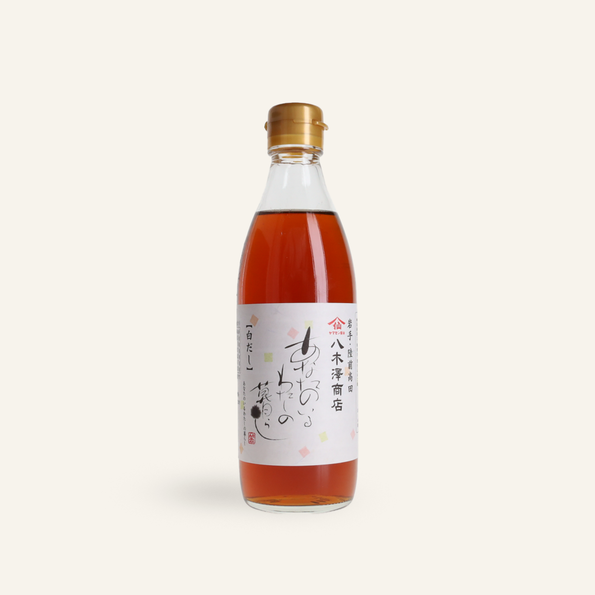 Dashi liquide concentré (bouillon japonais) Yagisawa 360 ml