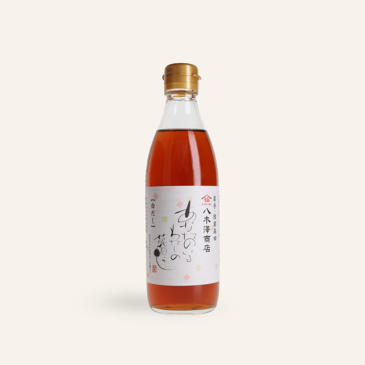 Dashi liquide concentré (bouillon japonais) Yagisawa 360 ml
