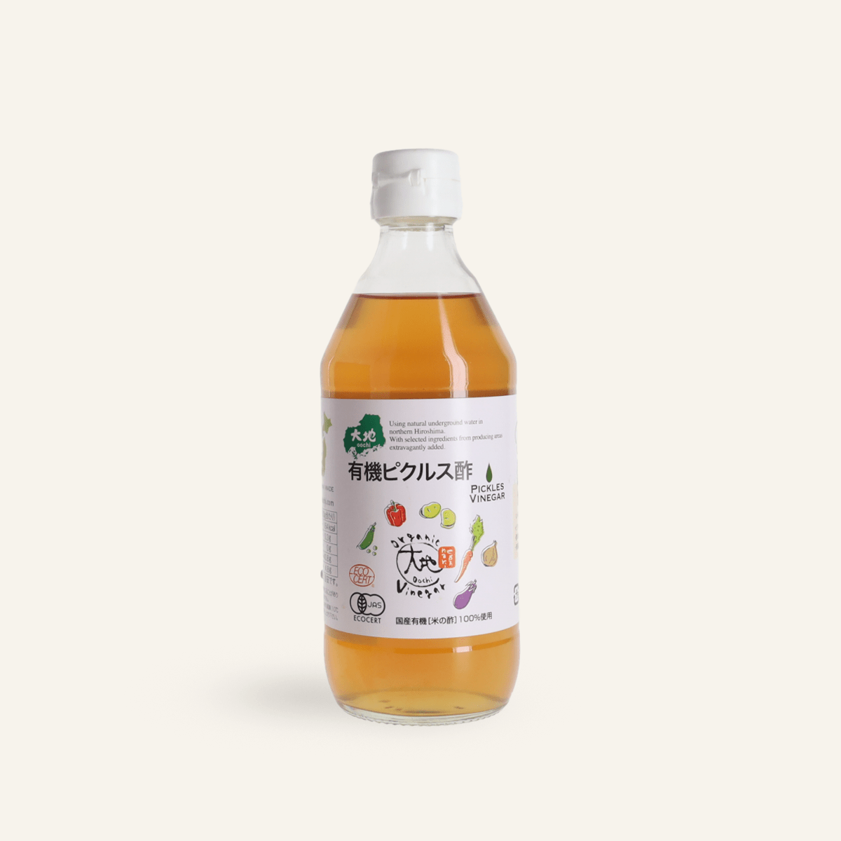 Organic vinegar for Tsukemono (pickles) 360 ml