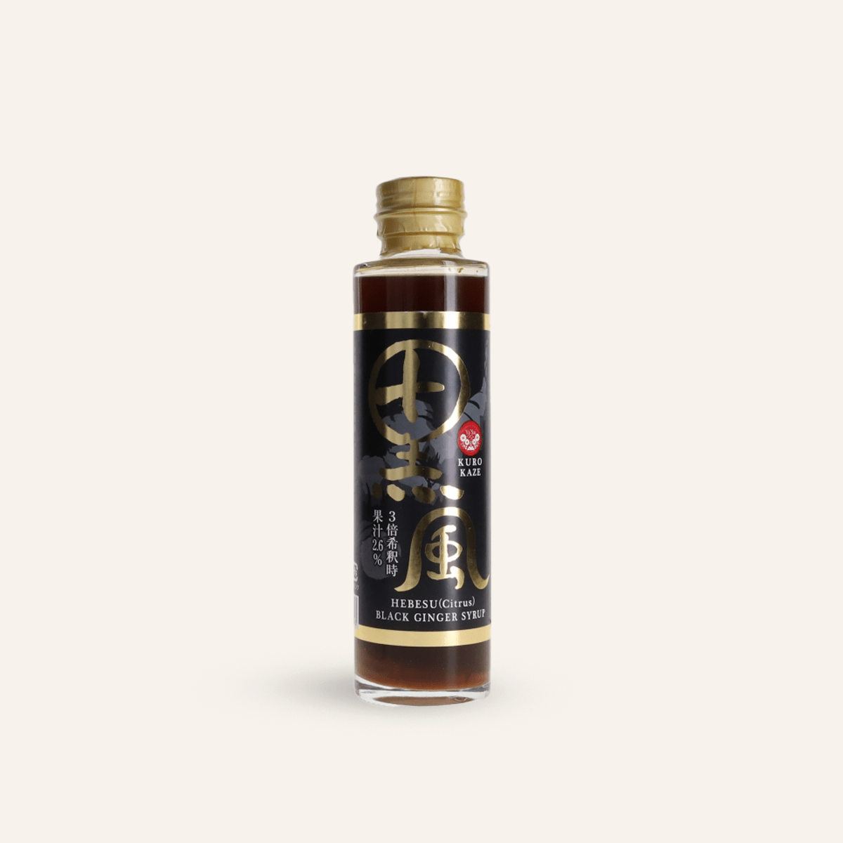 Concentrated black ginger syrup 180 g