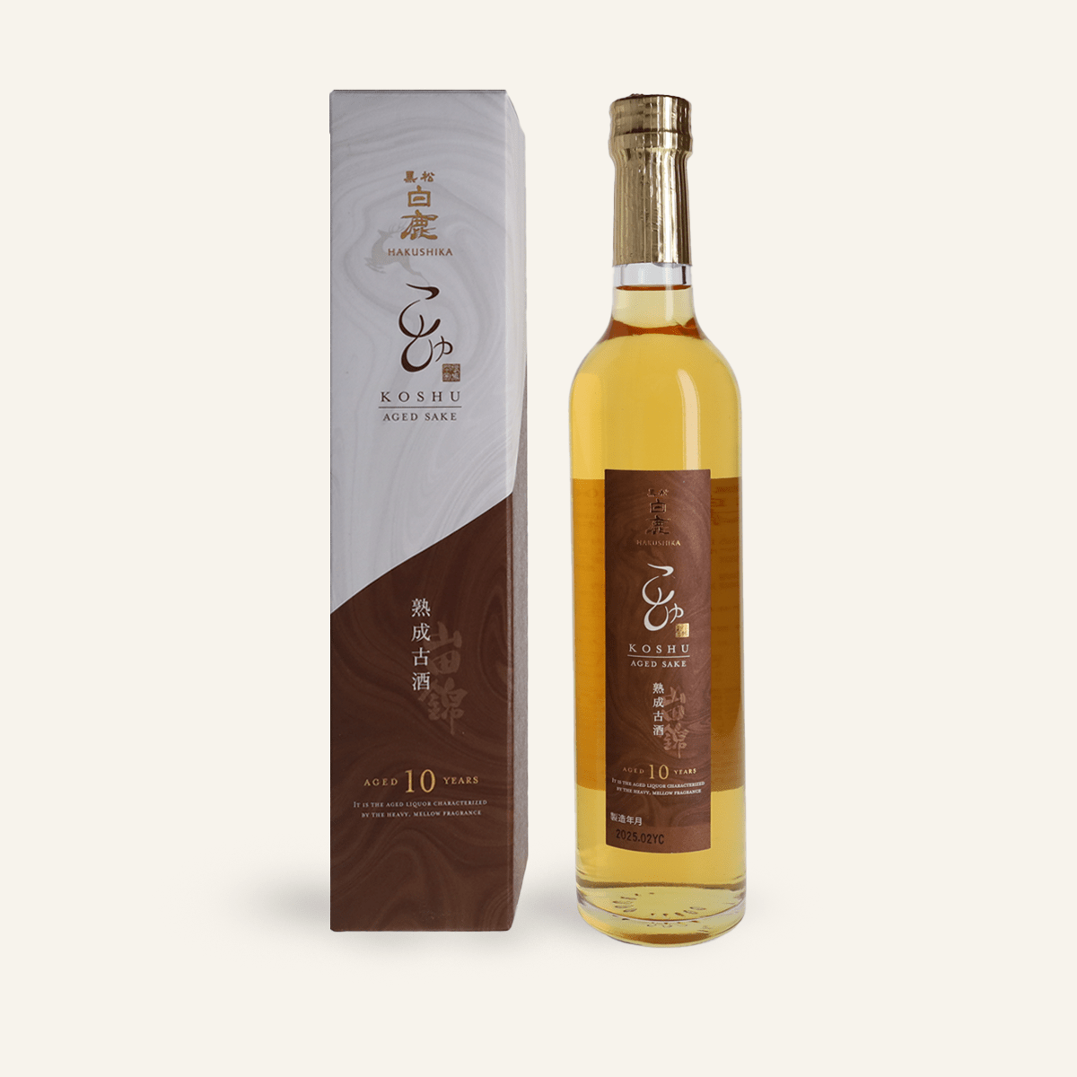 Saké "Jukusei Koshu" vieilli 10 ans 500ml (17,5% vol.)