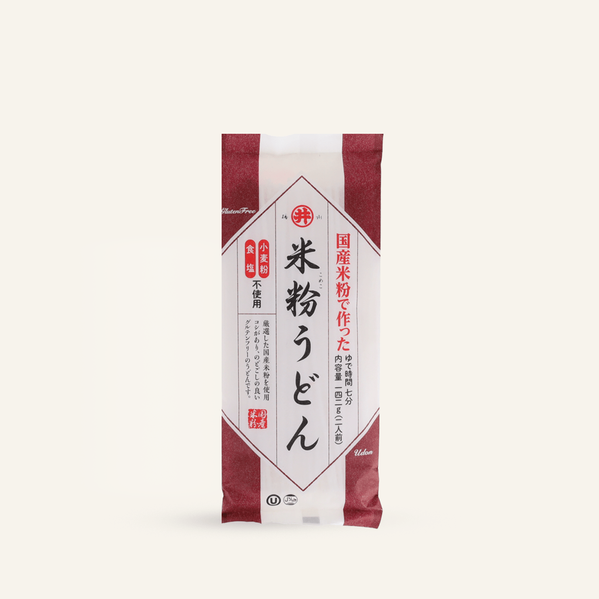 Udon sans gluten - Nouilles de riz 142g
