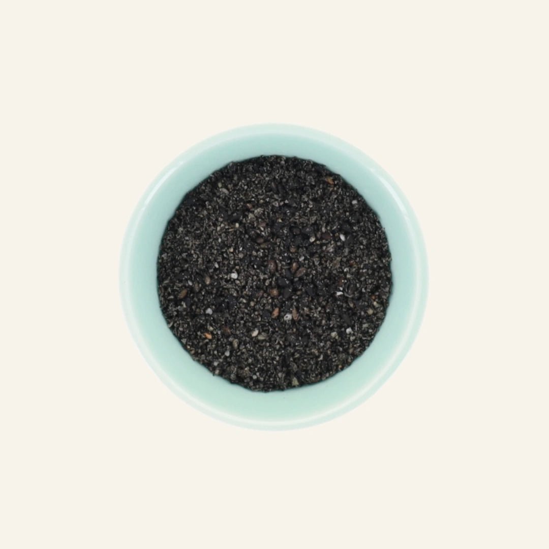 Gomashio sésame noir sel bio