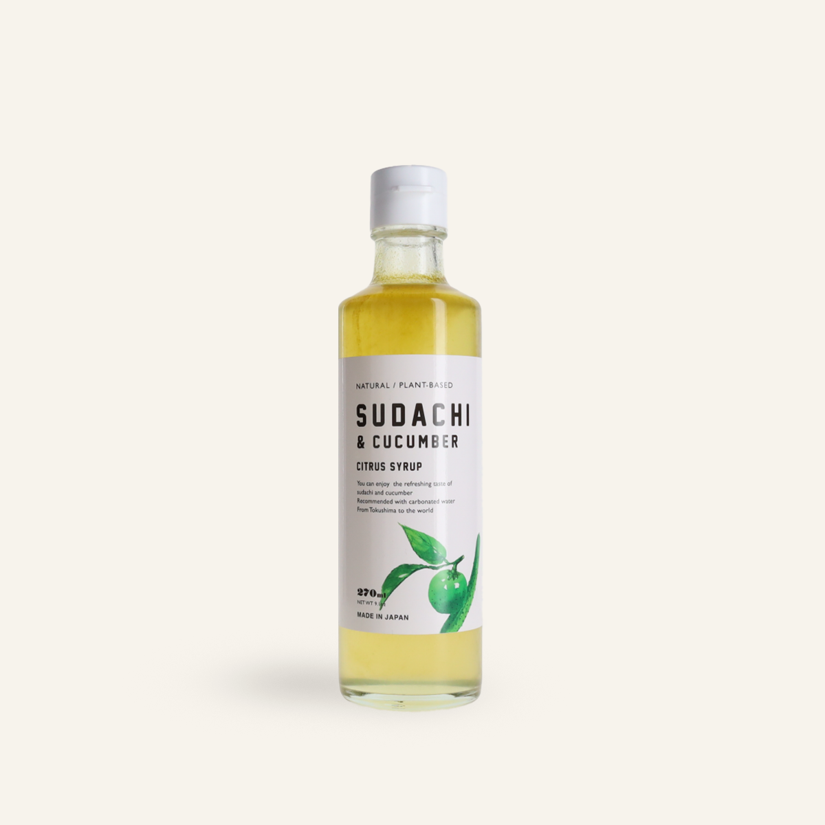 Sirop concentré de sudachi et concombre 270ml