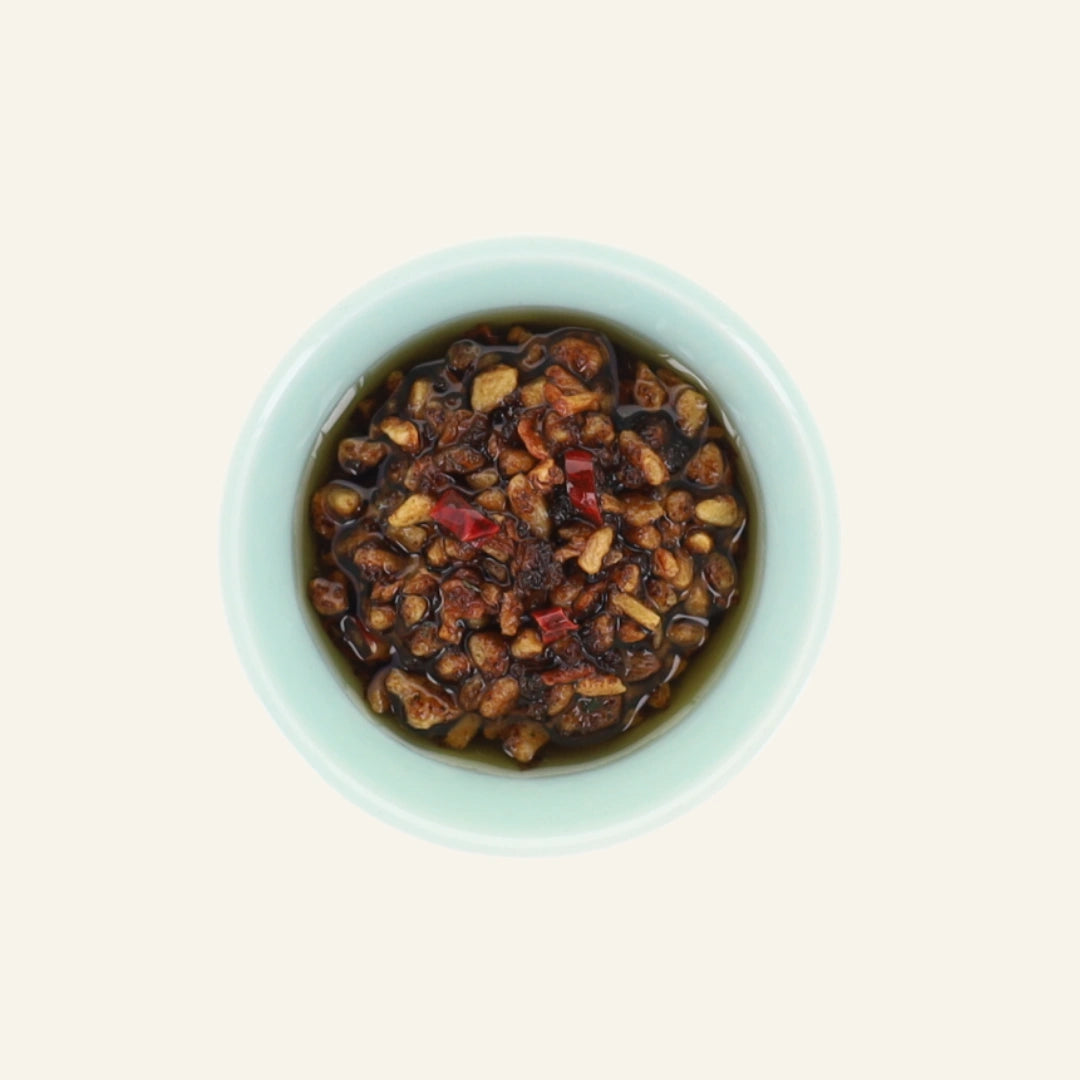 Condiment croustillant à l'ail frit et au piment Jalapeño 110 g