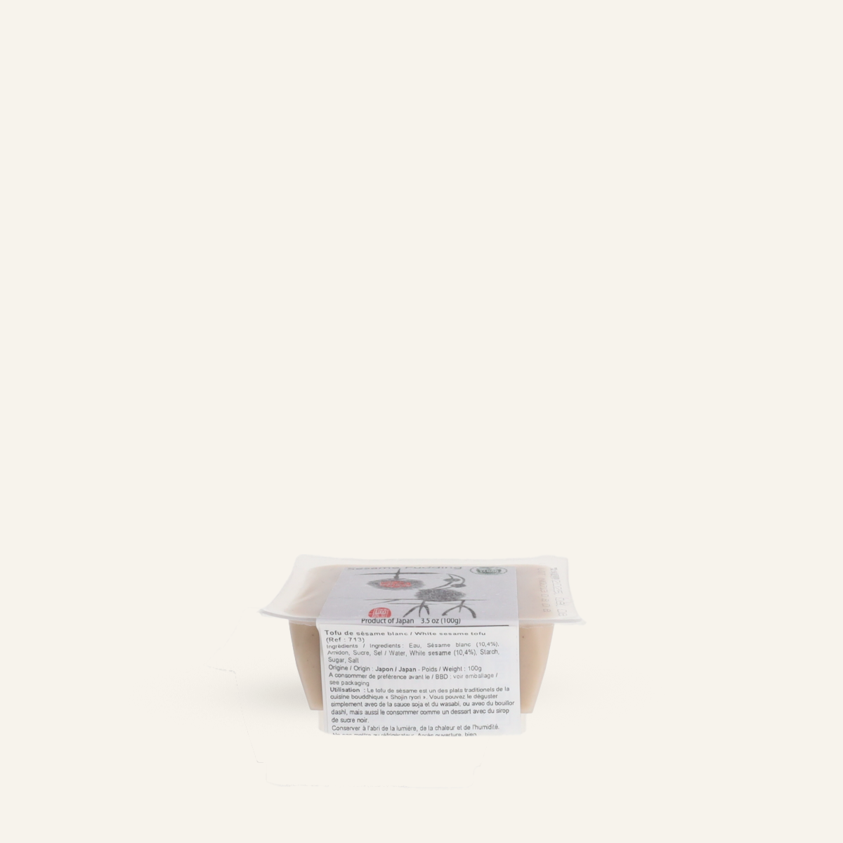 White sesame tofu 100g