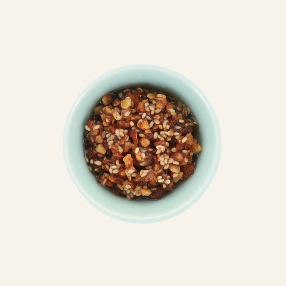 Condiment croustillant à l'ail et à l'oignon frits 110 g