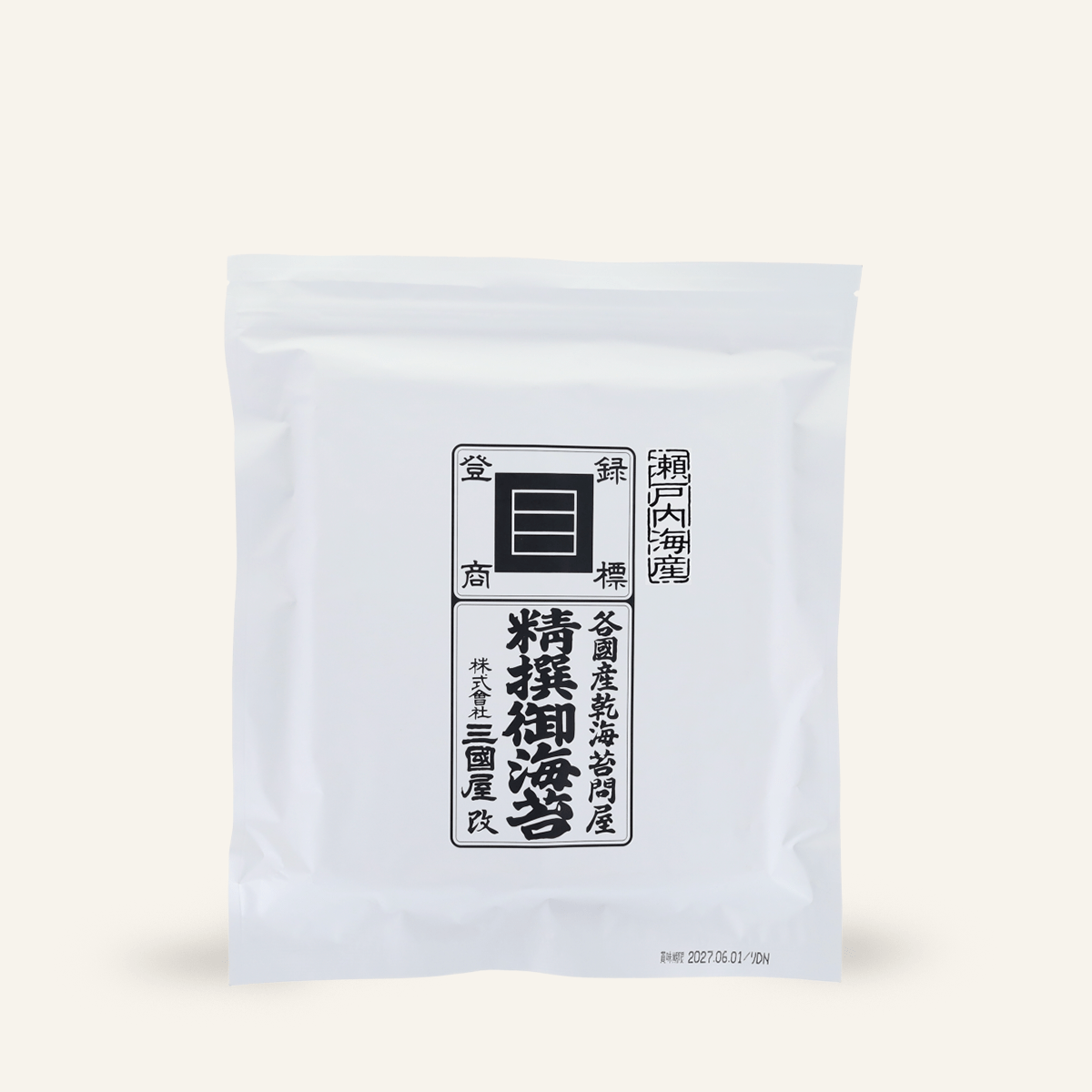 Nori grillé (Yakinori) premium 21x19cm 50 feuilles