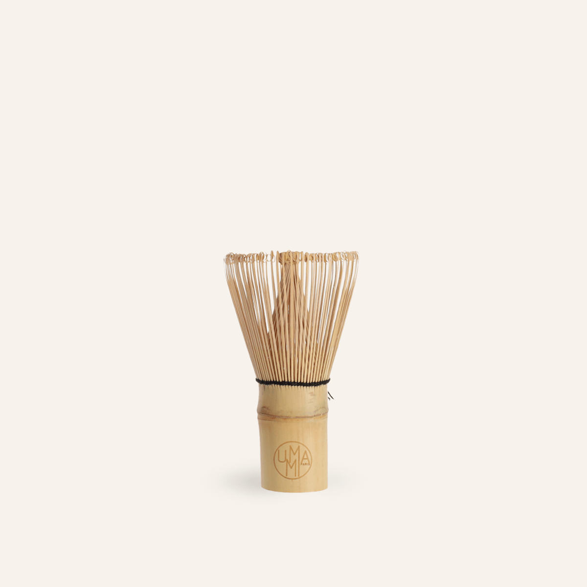 Chasen, 100 bristle matcha whisk with Umami logo