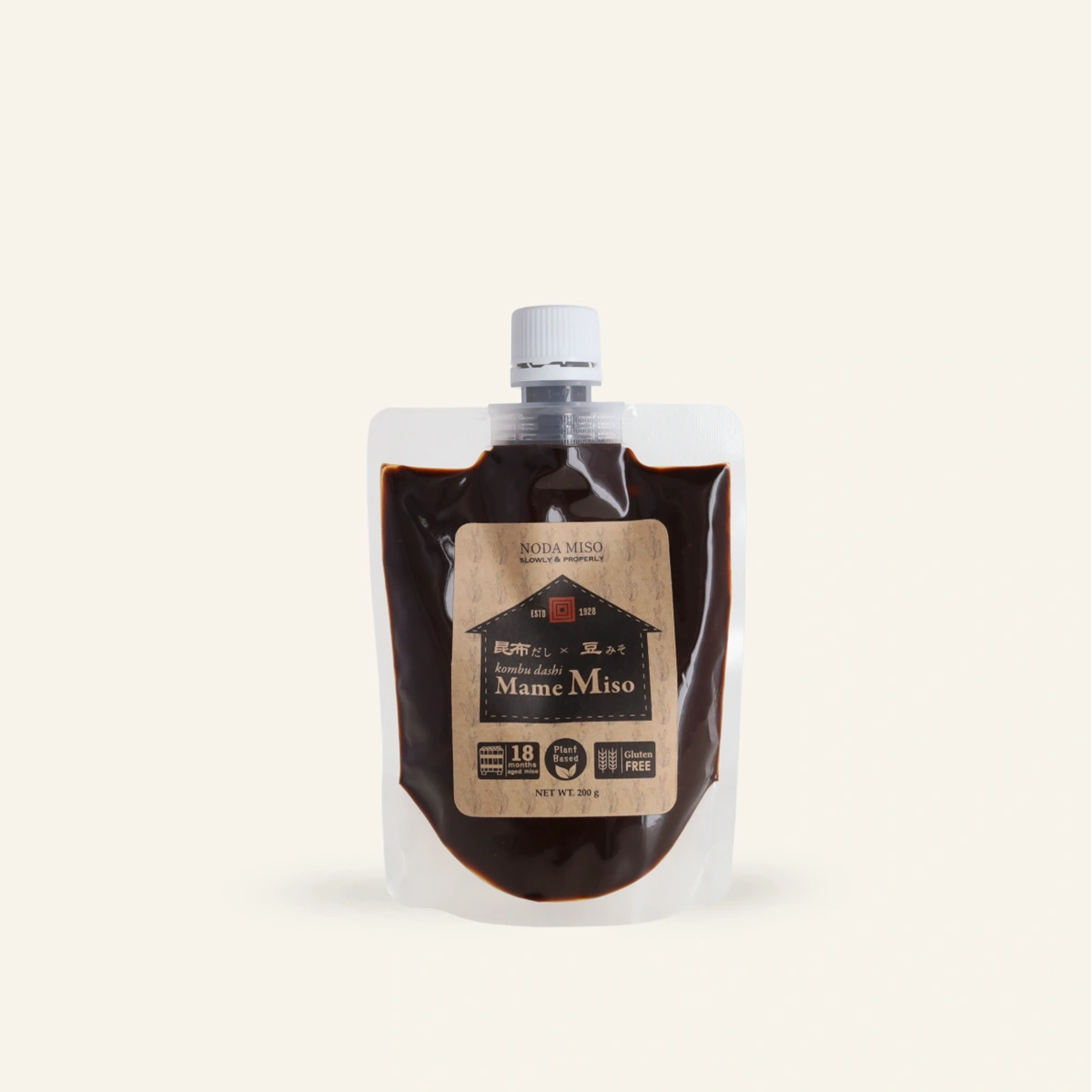 Mame miso - Miso maturé au dashi (bouillon japonais) 200 g