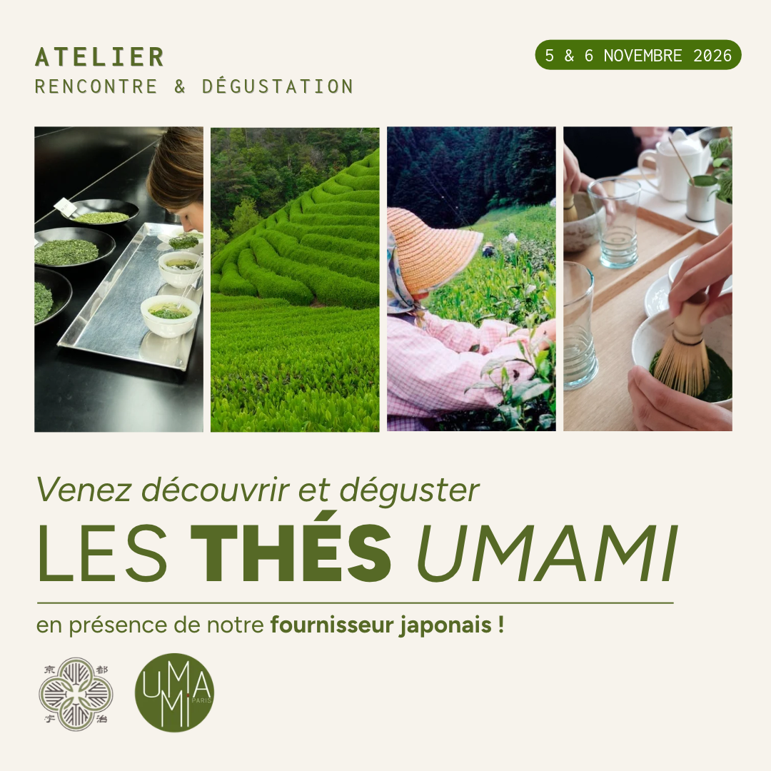 Atelier - Découverte des thés Umami