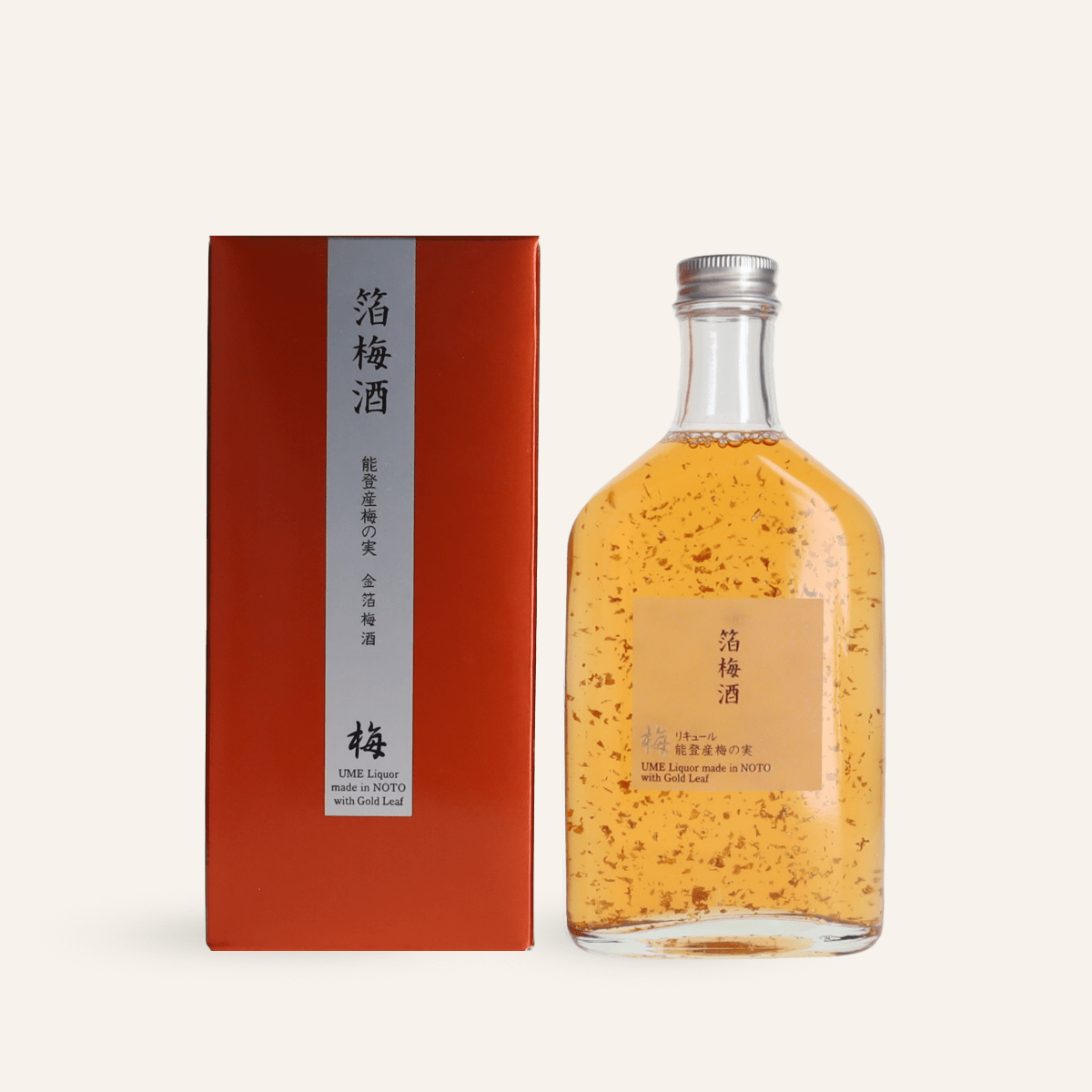 Umeshu avec feuilles d'or 200ml (14% vol.)