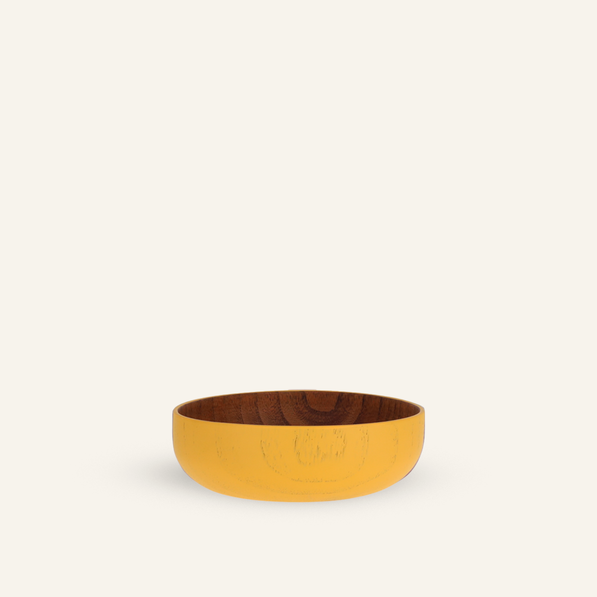 Assiette creuse en bois de jujubier