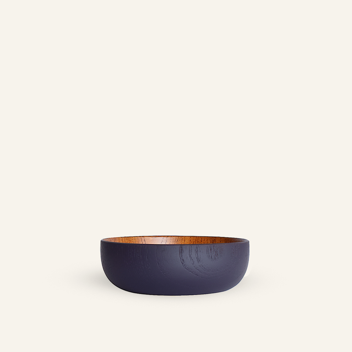 Assiette creuse en bois de jujubier