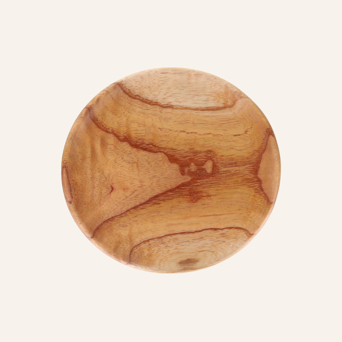 Plat en bois de melia azedarach