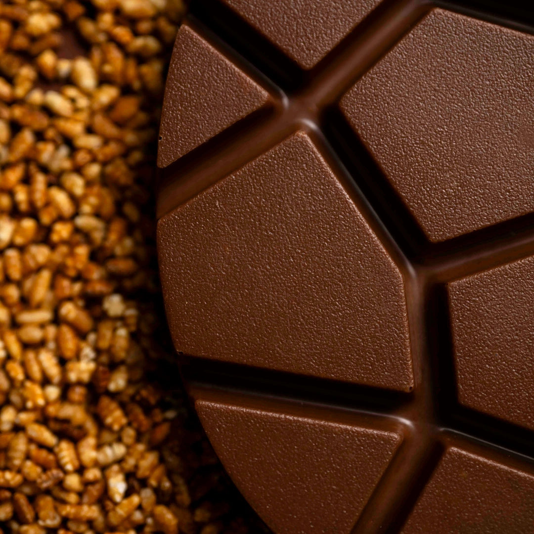 L'Œuf - Chocolat au lait praliné riz soufflé 100 g