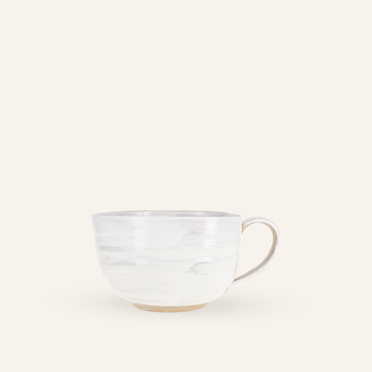 Bol à natto céramique Hasamiyaki avec cuillière en bambou "konabiki"