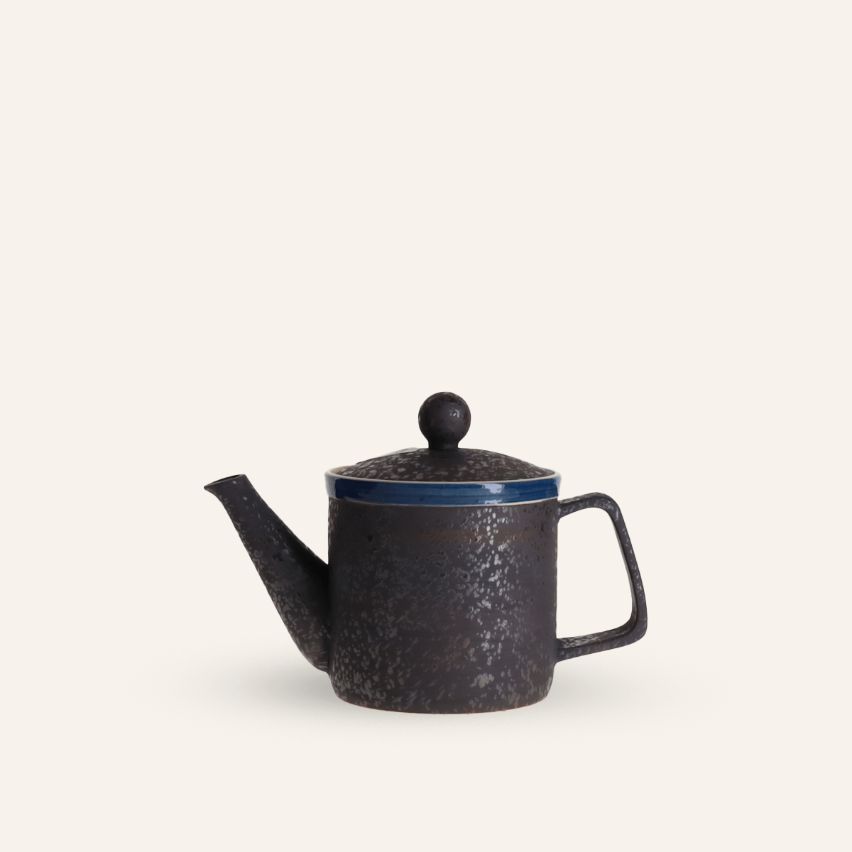 Hasamiyaki "kurotao" ceramic black teapot 350ml