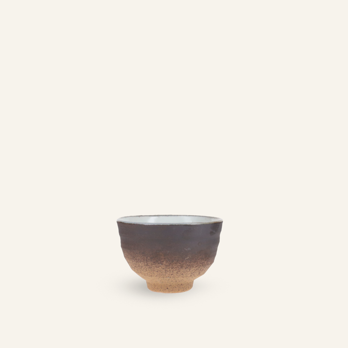 Minoyaki "nuribun" ceramic tea cup