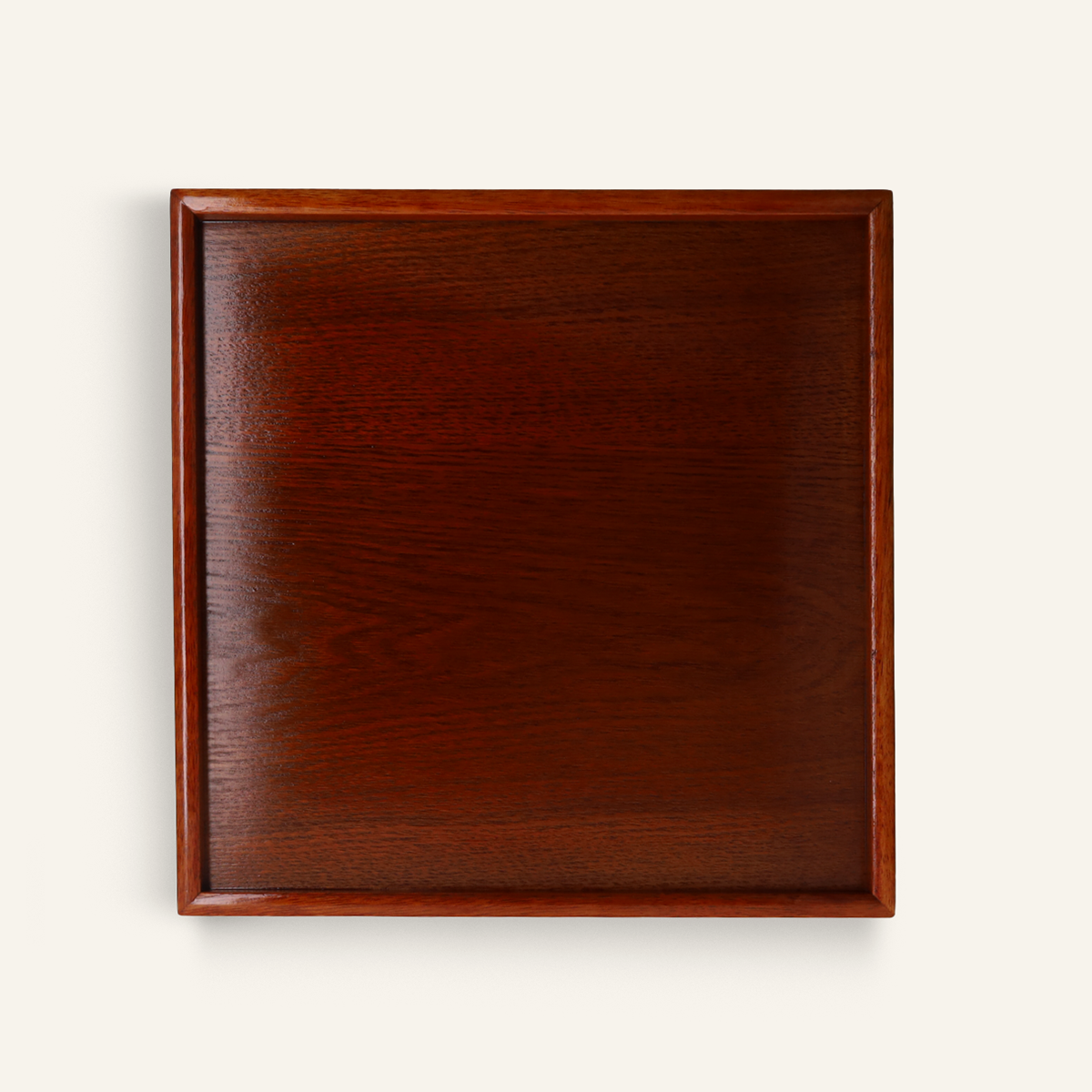 Plateau en bois carré Echizen "otegaru"