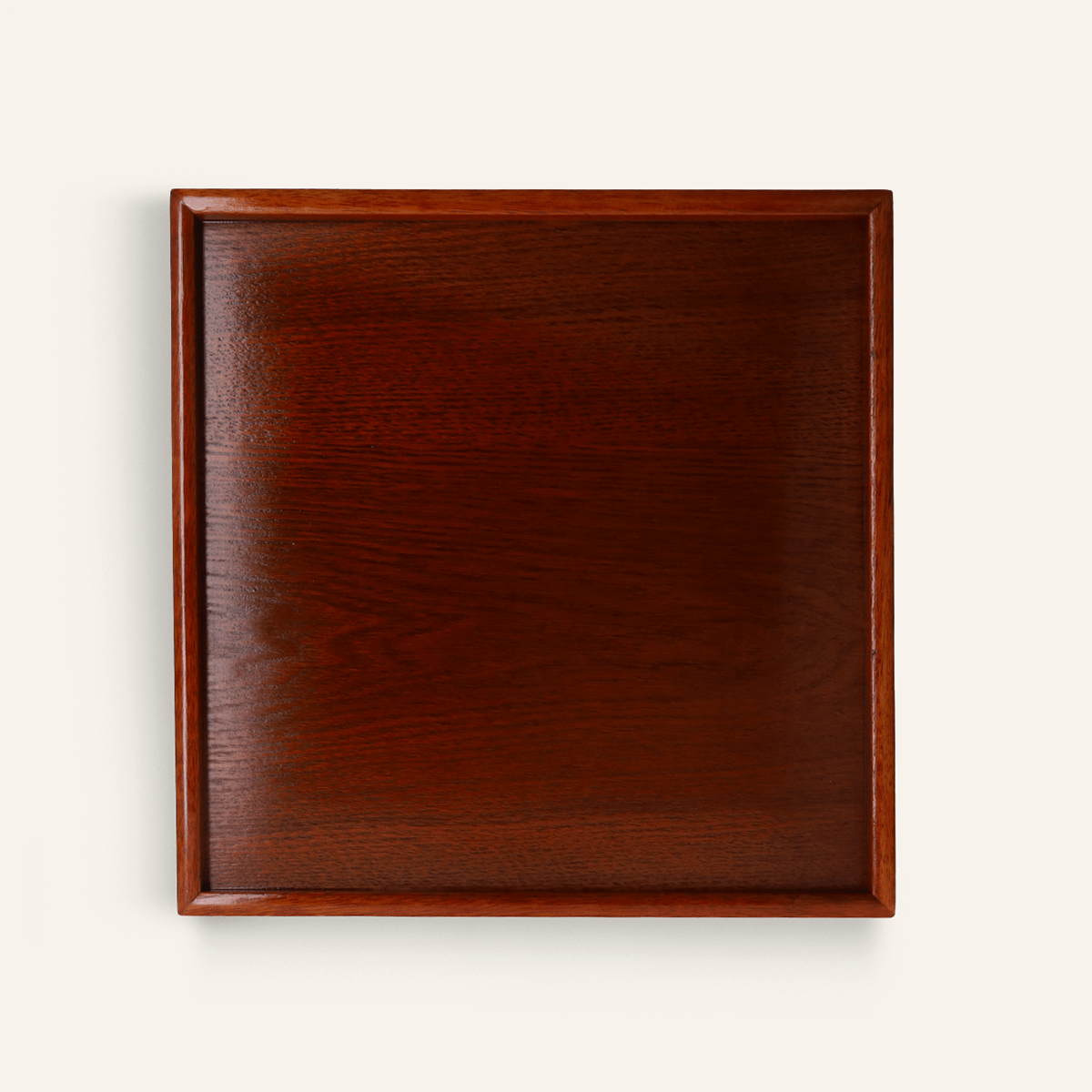 Echizen "otegaru" square wooden tray