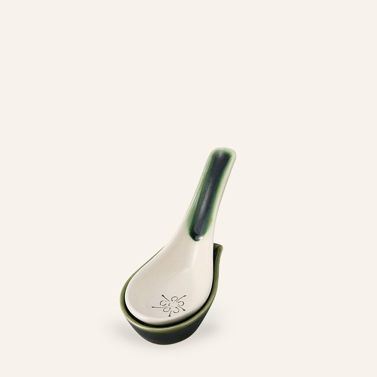 Rengé fine earthenware spoon coaster Setoyaki "renge"