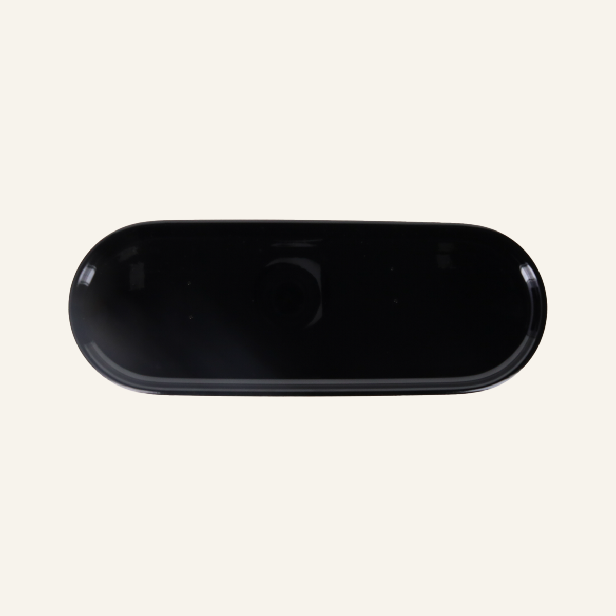Oval resin tray "tamago"