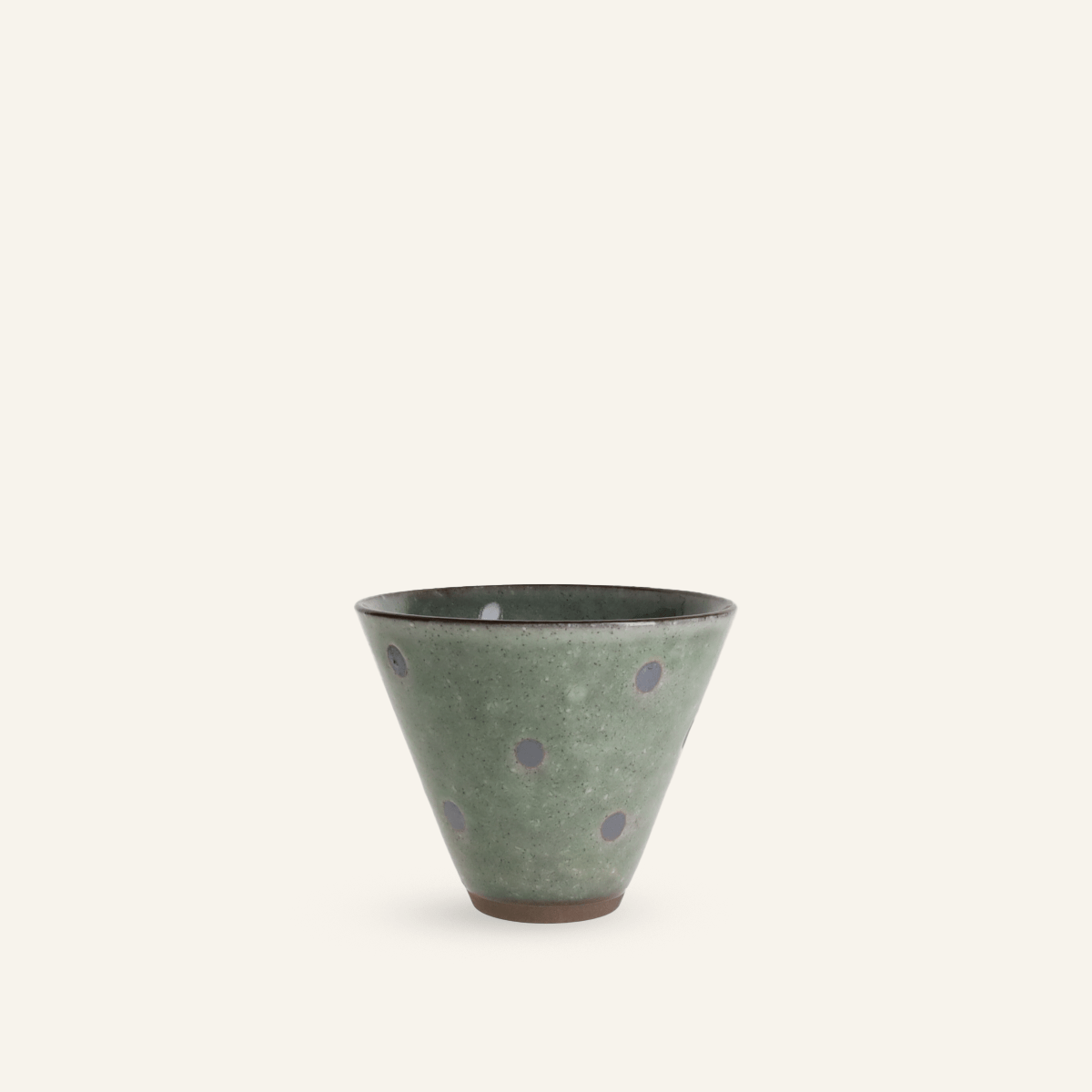Minoyaki "puchi" ceramic mug