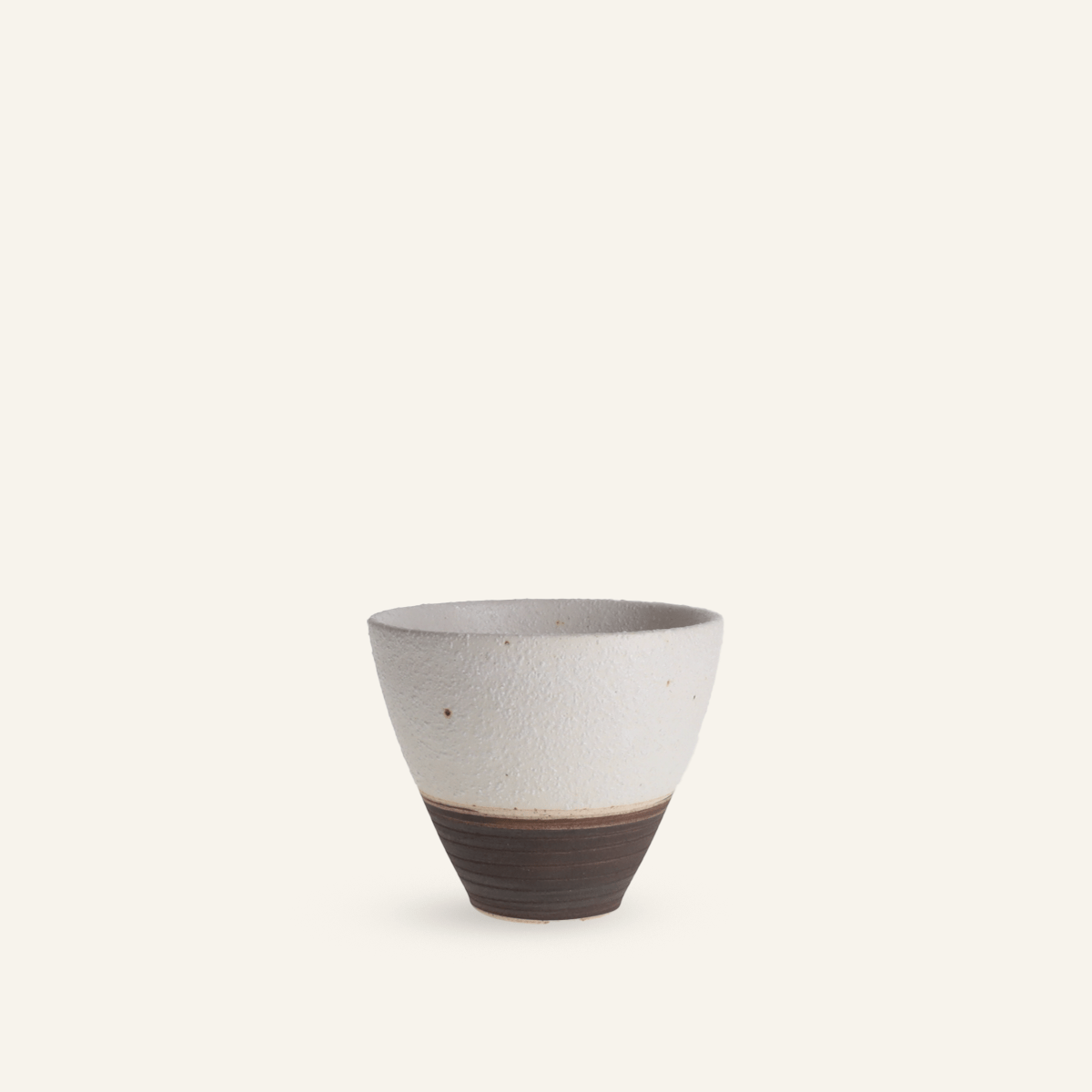 Minoyaki "kunie" fine earthenware teacup
