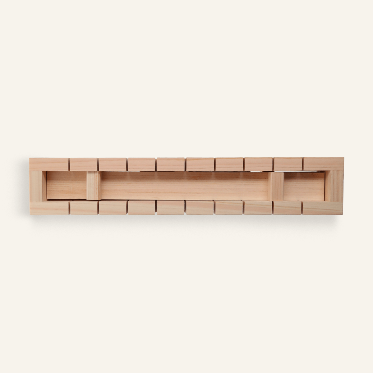 Presse à oshizushi en cyprès Hinoki (10 sushis)