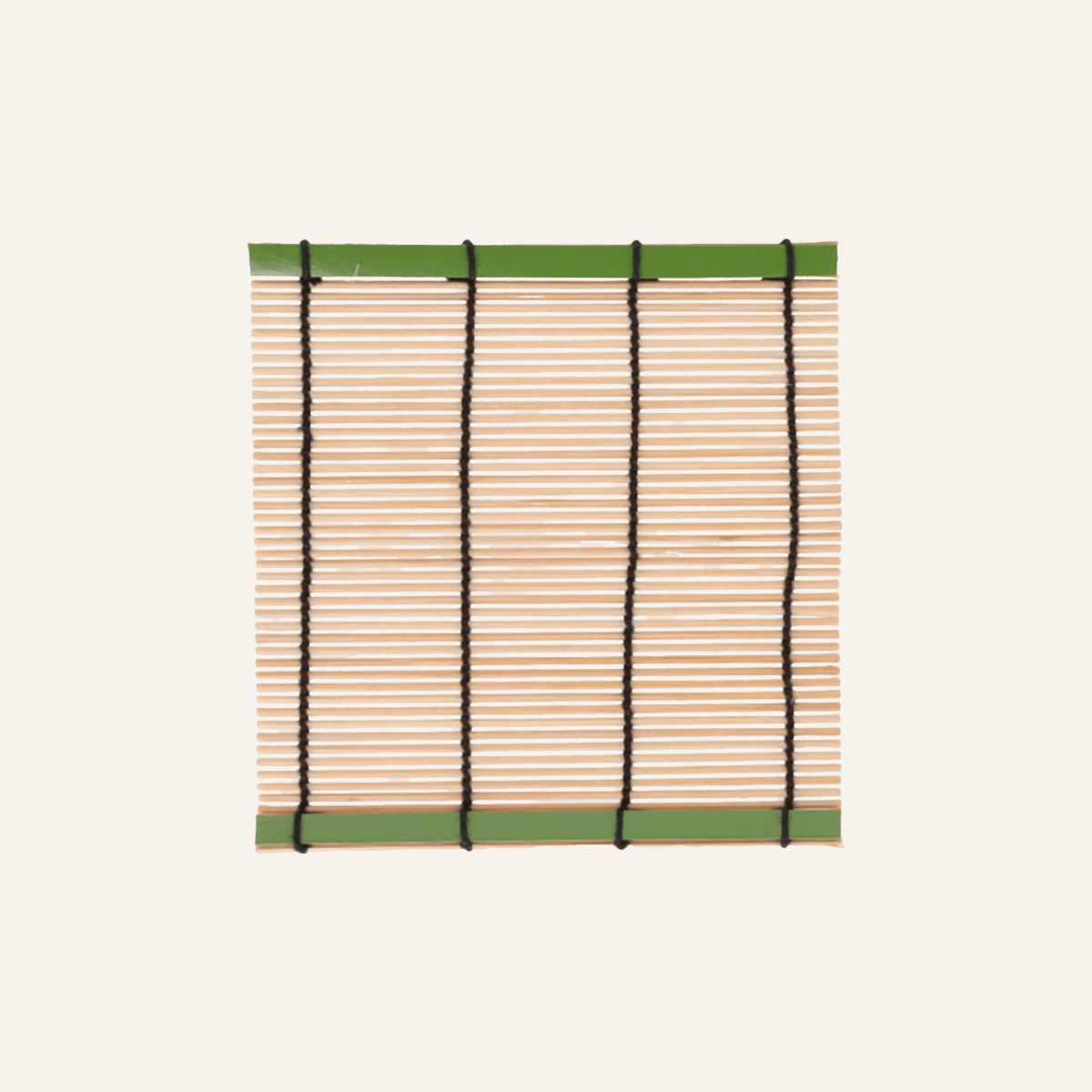 Small presentation mat in "shiratake" bamboo