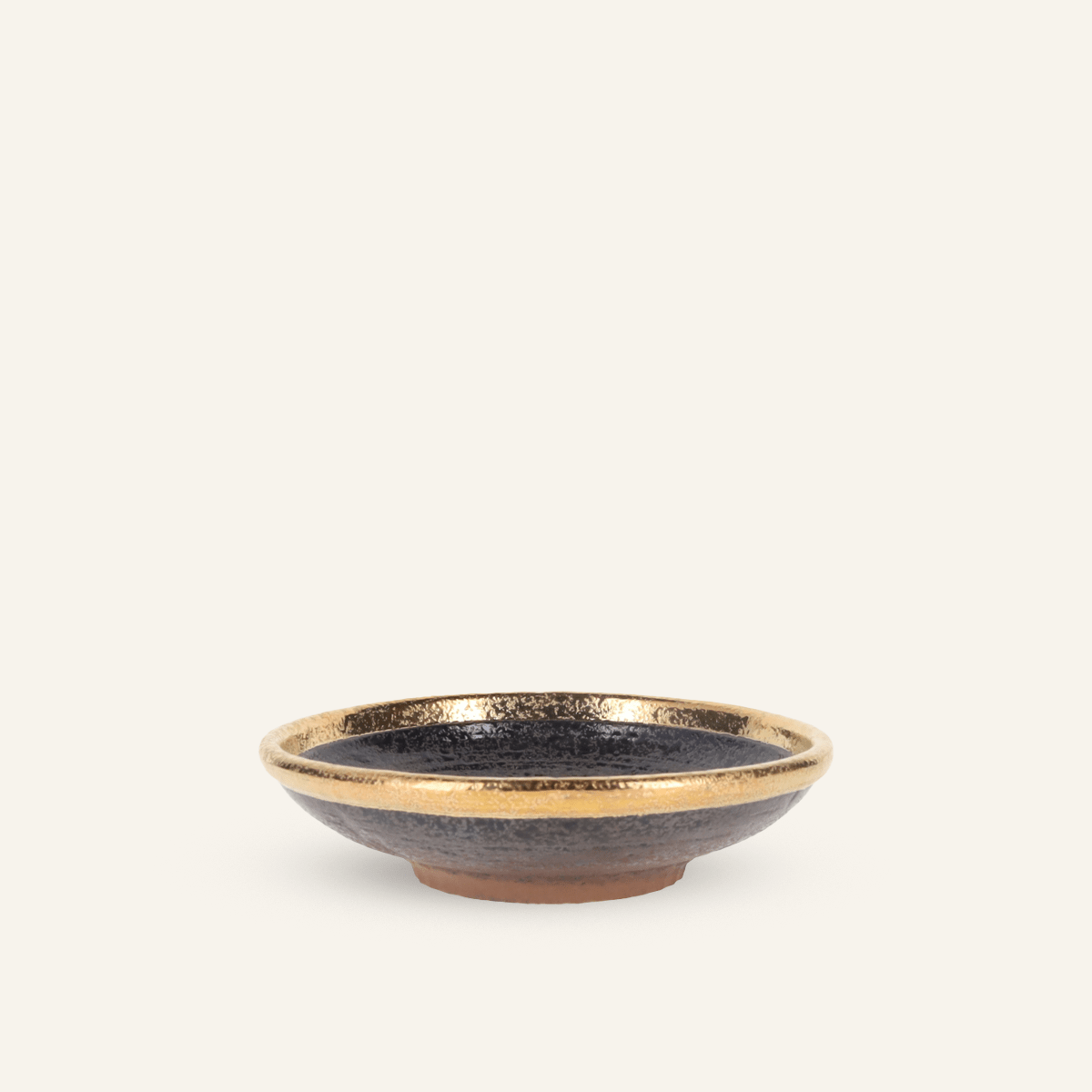 Petite assiette faïence fine Setoyaki "kinkan"
