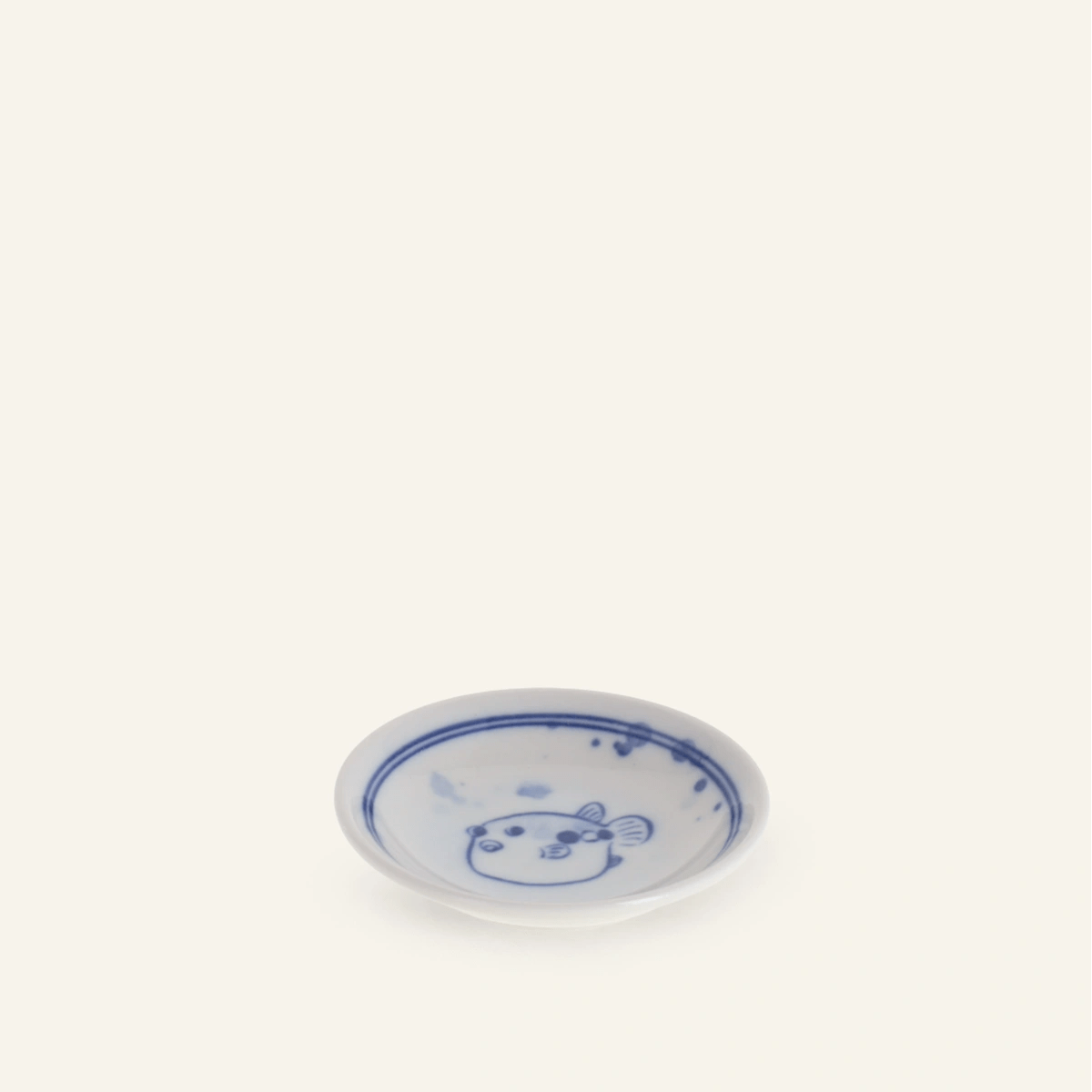 Porcelain bowl "Blowfish"