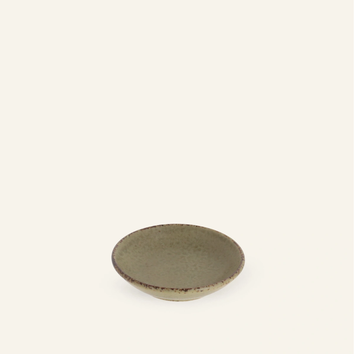 Coupelle en porcelaine verte "Irabo"