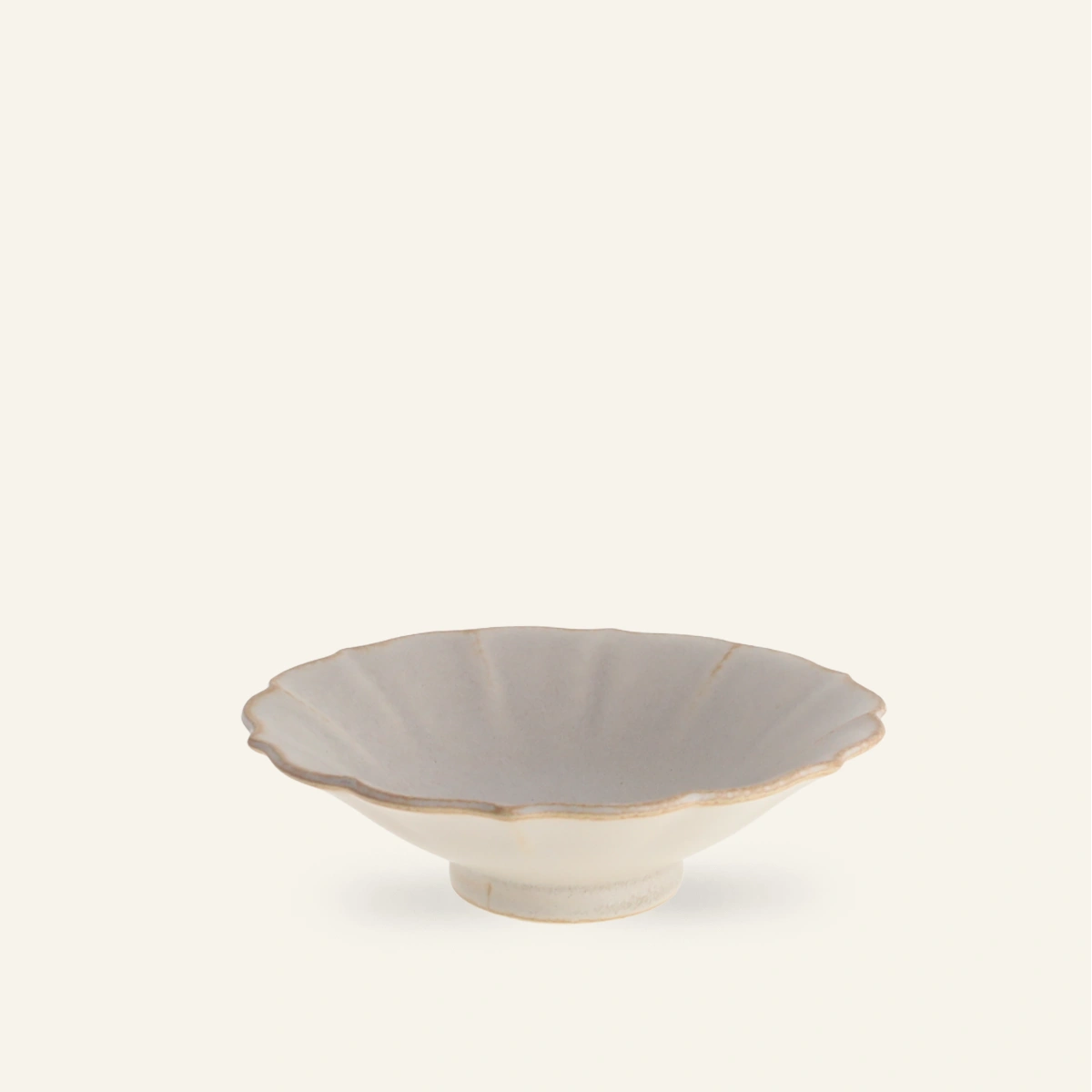 Assiette évasée en porcelaine Muko-zuke "Yuika"