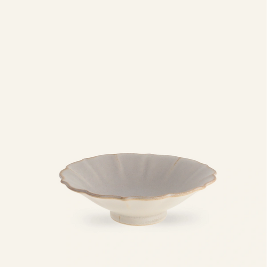 Assiette évasée en porcelaine Muko-zuke "Yuika"