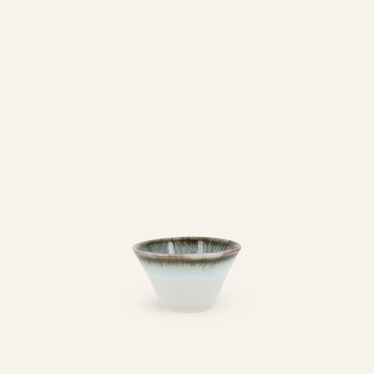 Fine Setoyaki "hyouzan" earthenware appetizer bowl
