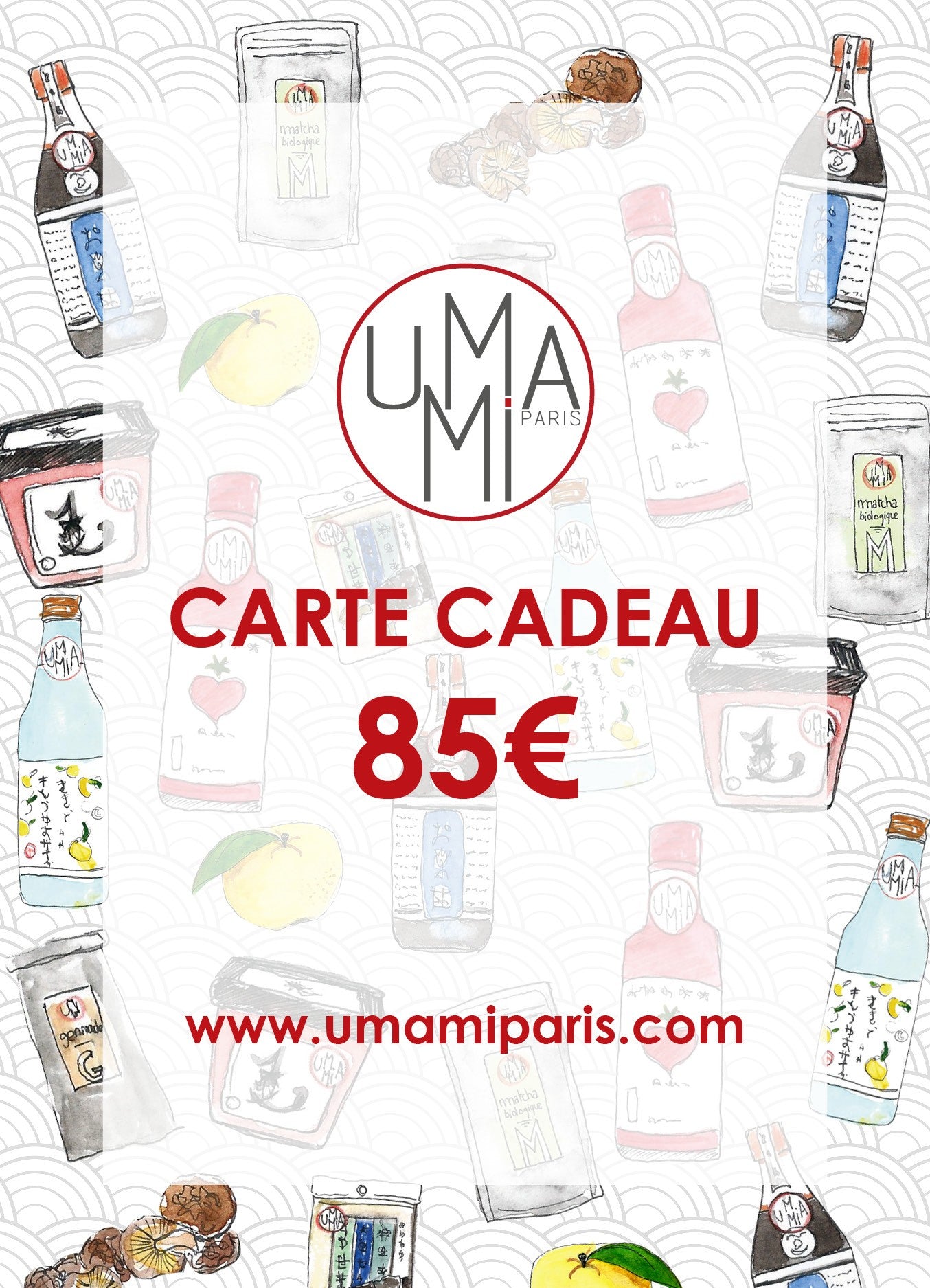 Carte cadeau Umami - 85€