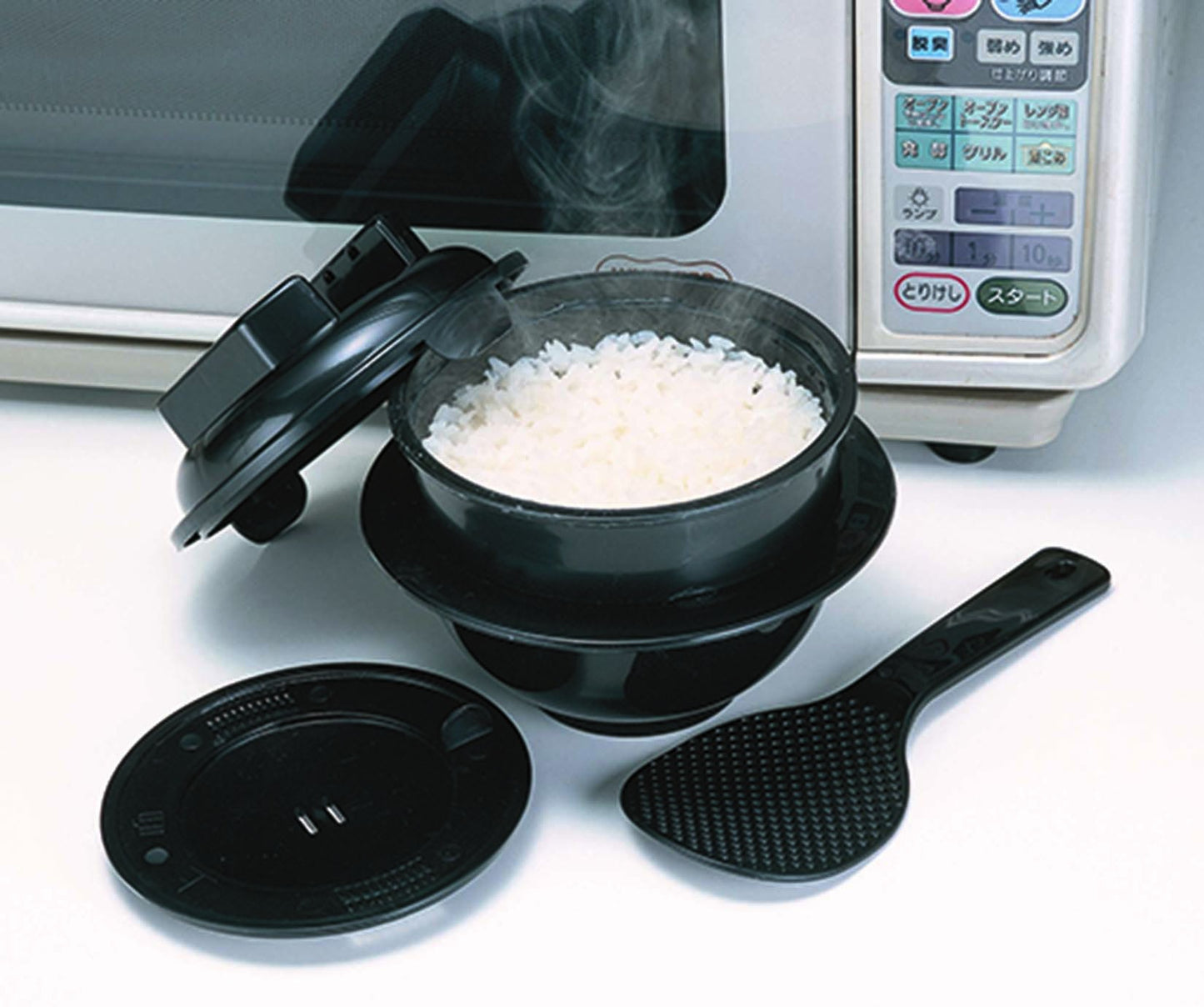 Cuiseur a riz a micro-ondes (pour 150g de riz)