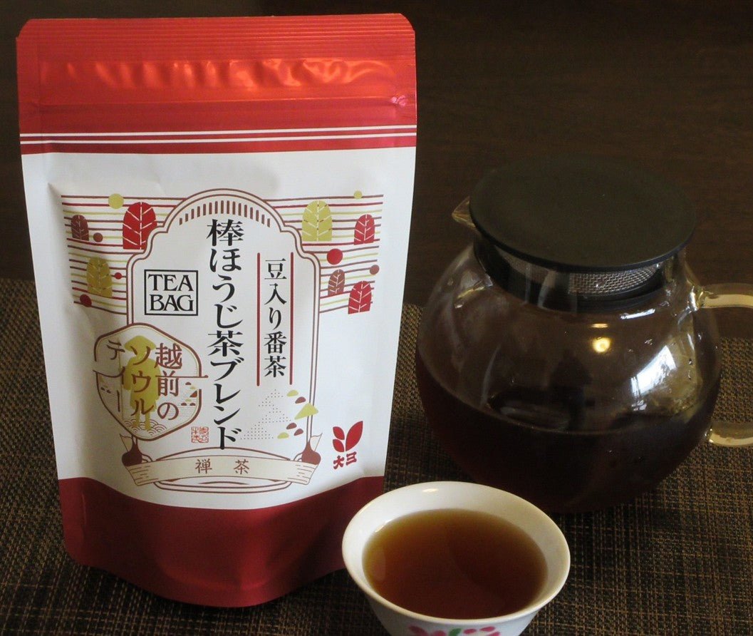 Thé Genmaicha "Ichihomaré" aux grains de soja torréfiés (3g x 16 sachets)