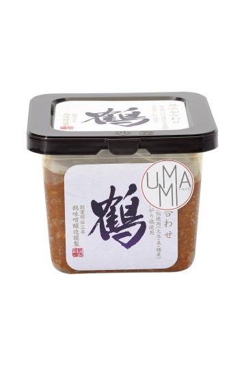 Country-style miso with barley (with no additives) 500g