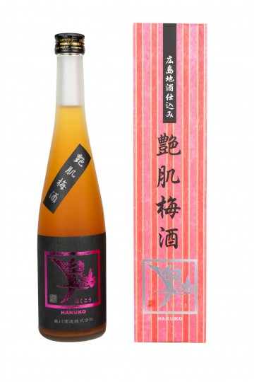 Umeshu Plum Liqueur Hakuko Tsuyahada Black Label 500ml (10% VOL.)