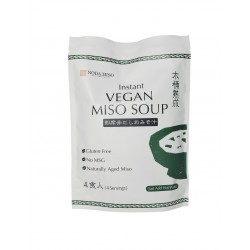 Vegan instant red miso soup - For 4 servings