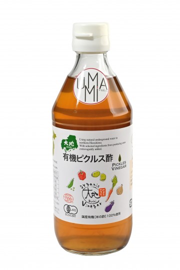 Organic vinegar for Tsukemono (pickles) 360 ml