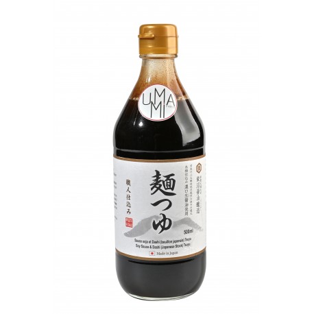 Sauce soja et dashi (bouillon japonais) Tsuyu 500ml - Umami