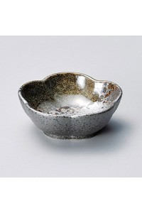 Fine earthenware plum tree flower appetizer bowl Minoyaki "ume"