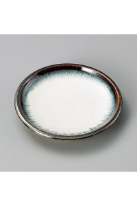 Fine earthenware small plate Minoyaki "hyouzan"