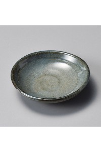 Fine earthenware small plate Minoyaki "kasamakasa"