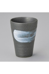 Fine earthenware glass Minoyaki "nami"